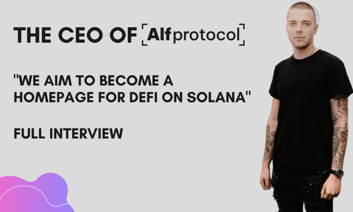 Alf to Become DeFi Homepage On Solana