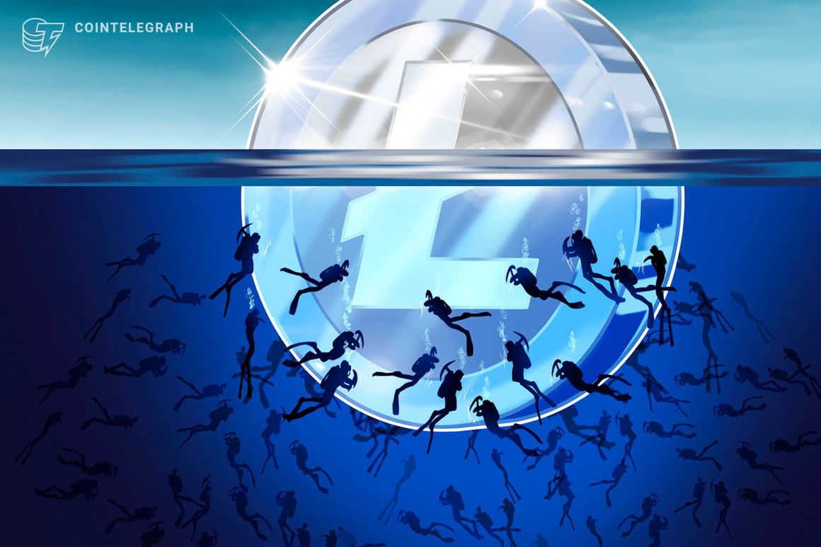 Litecoin price risks 20% drop as LTC whale activity spikes to monthly highs